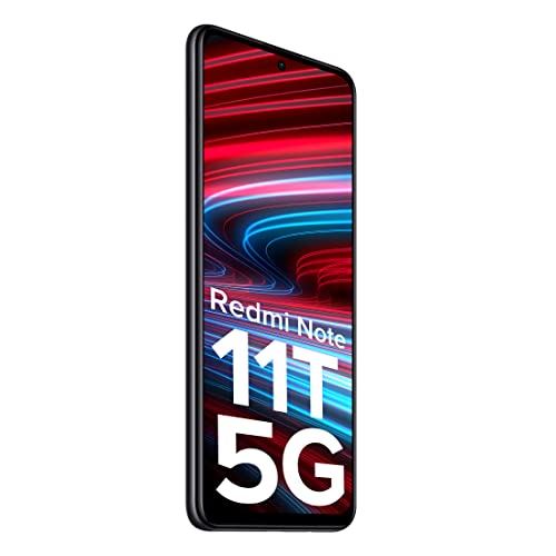 Redmi Note 11T 5G (Matte Black, 6GB RAM, 128GB ROM)| Dimensity 810 5G | 33W Pro Fast Charging | Charger Included | Additional Exchange Offers