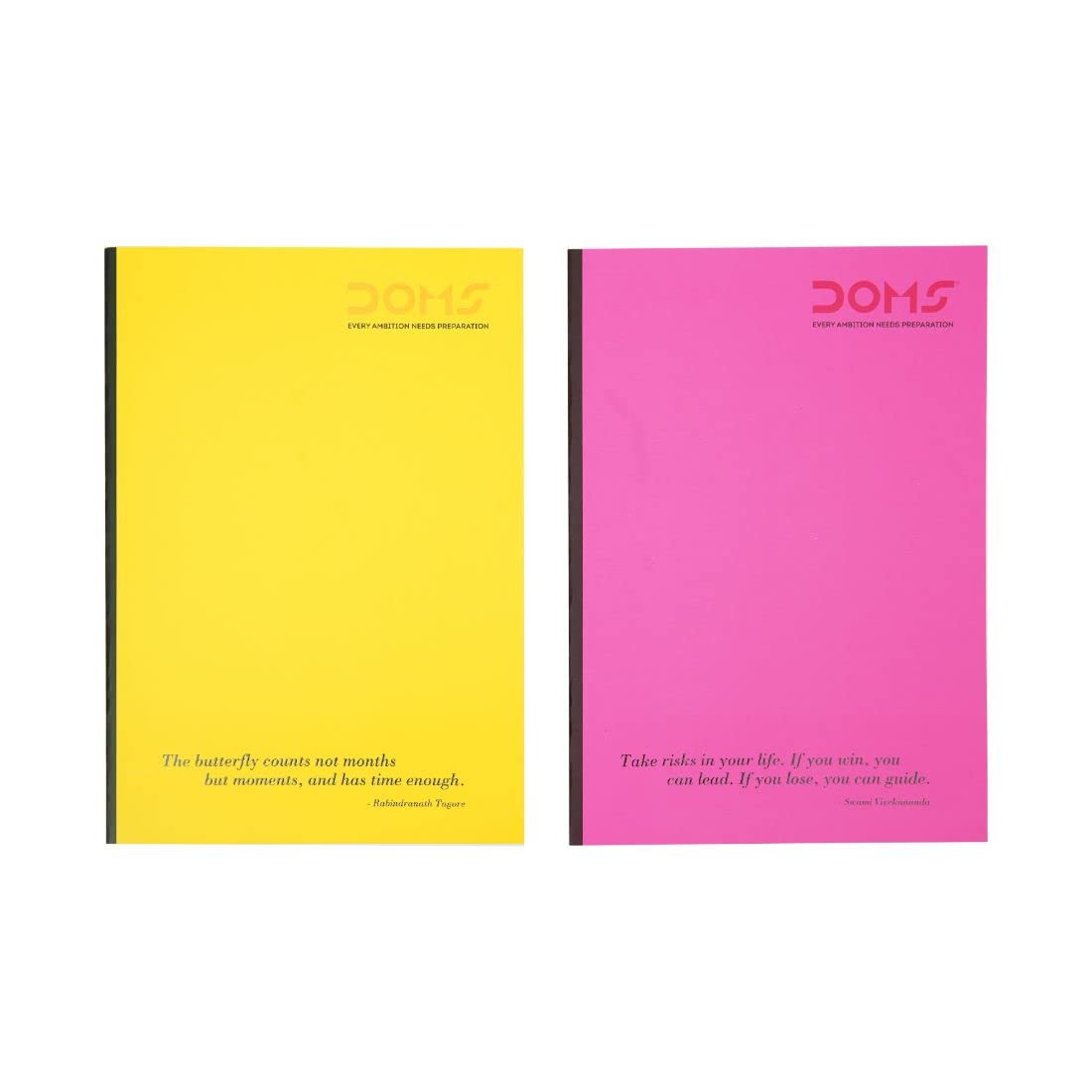 Doms Neon Series Soft Bound Notebook | Single Line, 200 Pages | 29.7 x 21 CM | The Book is Sturdy & Long Lasting | Pack Of 1 | Color & Design May Vary