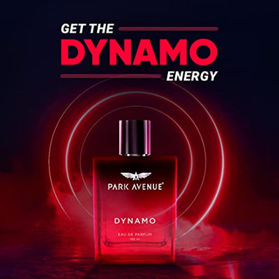 4x Park Avenue Men’s Perfume | Dynamo | Eau De Parfum | Pack of 4 (100 ml each)