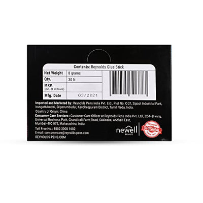 Reynolds Glue Stick 8gm -  Pack of 12