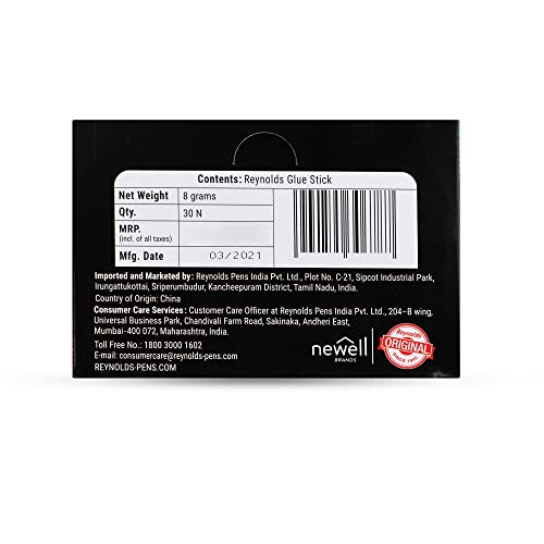 Reynolds Glue Stick 8gm -  Pack of 12