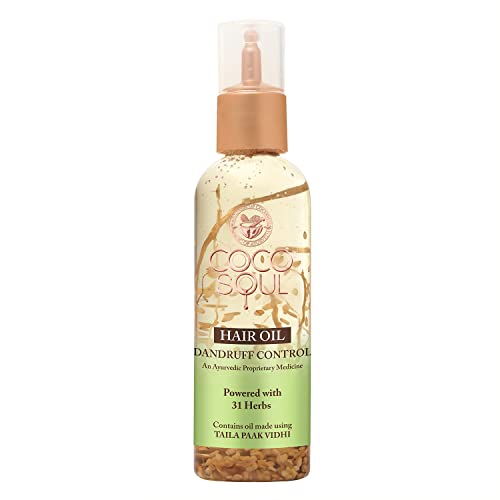 Coco Soul Dandruff Control Hair Oil with Virgin Coconut | Amla | Shatavari & Karanja Oil - Makers of Parachute Advansed | 95ml