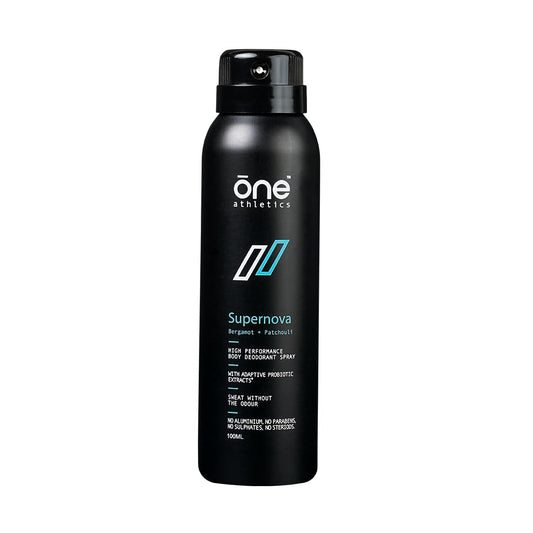 4x Supernova Probiotic Body Deodorant Spray Designed For Both Underarms And Body / 100ml each - Pack of 4