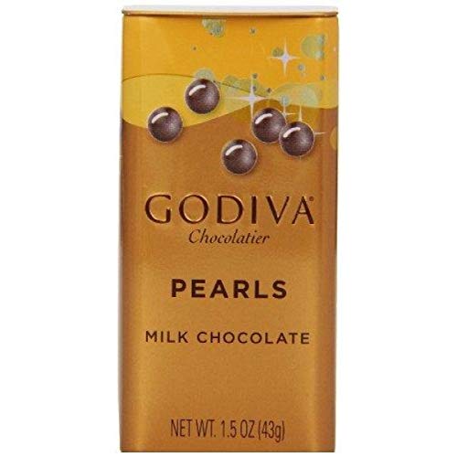 Godiva Pearls Milk Chocolate Tin, 43g