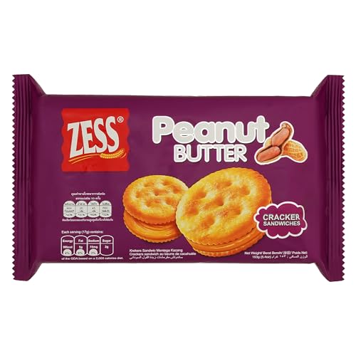 Zess Sandwich Cracker Peanut Butter 153g
