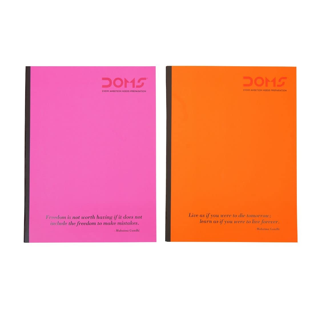 Doms Neon Series Soft Bound Notebook -  Single Line