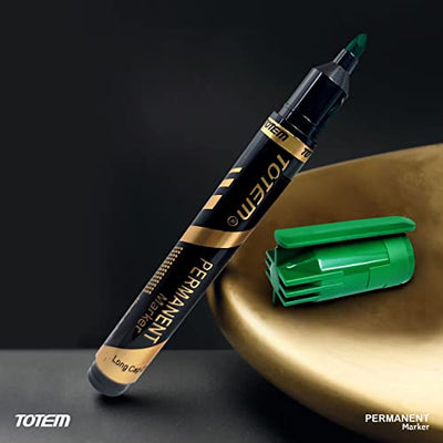TOTEM Permanent Marker | 10 Pcs Green Ink