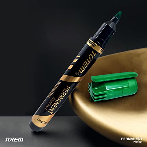 TOTEM Permanent Marker | 10 Pcs Green Ink