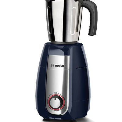 Bosch TrueMixx Style Mixer Grinder MGM6642DIN 750 W (Dark Blue) (Indian Plug)