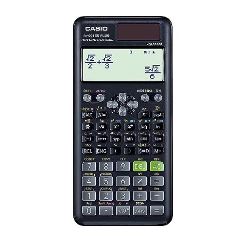 Casio FX-991ES Plus-2nd Edition Scientific Calculator, Black