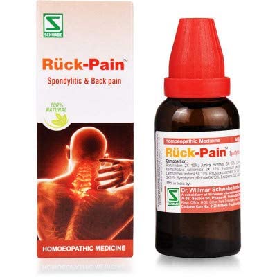 Dr Willmar Schwabe India Ruck-Pain - 30 ML |Pack of 3|