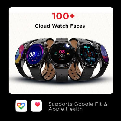boAt Primia Smart Watch with Bluetooth Calling, AMOLED Display, AI Voice Assistant, HR, SpO2, Stress & Sleep Monitoring,Activity Tracker & Multiple Sports Modes(Active Black)