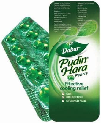 Dabur Pudin Hara Tablets - 10 Tab