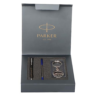 Parker Vector Special Edition Roller Ball Pen With Key Chain Gift Set - Blue Ink, Pack Of 1