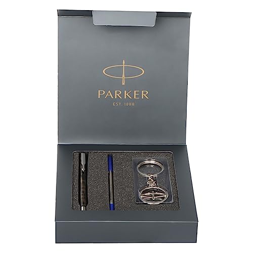 Parker Vector Special Edition Roller Ball Pen With Key Chain Gift Set - Blue Ink, Pack Of 1