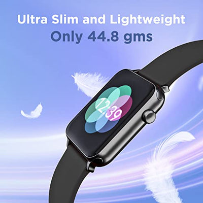 boAt Wave Lite Smart Watch with 1.69" HD Display, Sleek Metal Body, HR & SpO2 Level Monitor, 140+ Watch Faces, Activity Tracker, Multiple Sports Modes, IP68 & 7 Days Battery Life(Active Black)