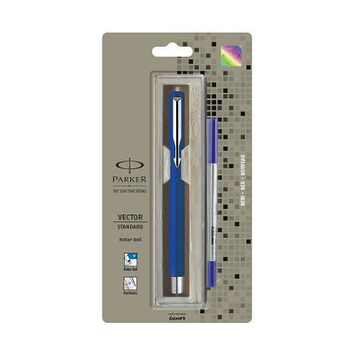 Parker Vector Standard Roller Ball Pen - Blue Ink, Pack Of 1