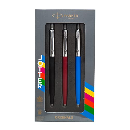 Parker Jotter Standard Ball Pen Combo Set - Blue Ink, Set Of 3