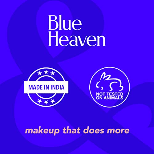 Blue Heaven Jelly & Butter Moisturising Lip Balm, Hydrating Tinted Lip Balm with Jojoba Oil, Shea Butter & Vitamin E for Dry & Chapped Lips, Caramel Brown, 3g
