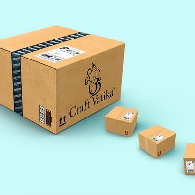 CraftVatika Brass Maa Lakshmi Devi Idol Statue Sitting on Throne - Laxmi Ji Ki Murti for Pooja Temple Room Diwali Gift & Home Décor Items (4 Inch Height)