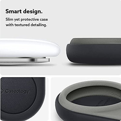 CASEOLOGY by Spigen Nano Pop Cover Case Compatible with Airtag - Black Sesame