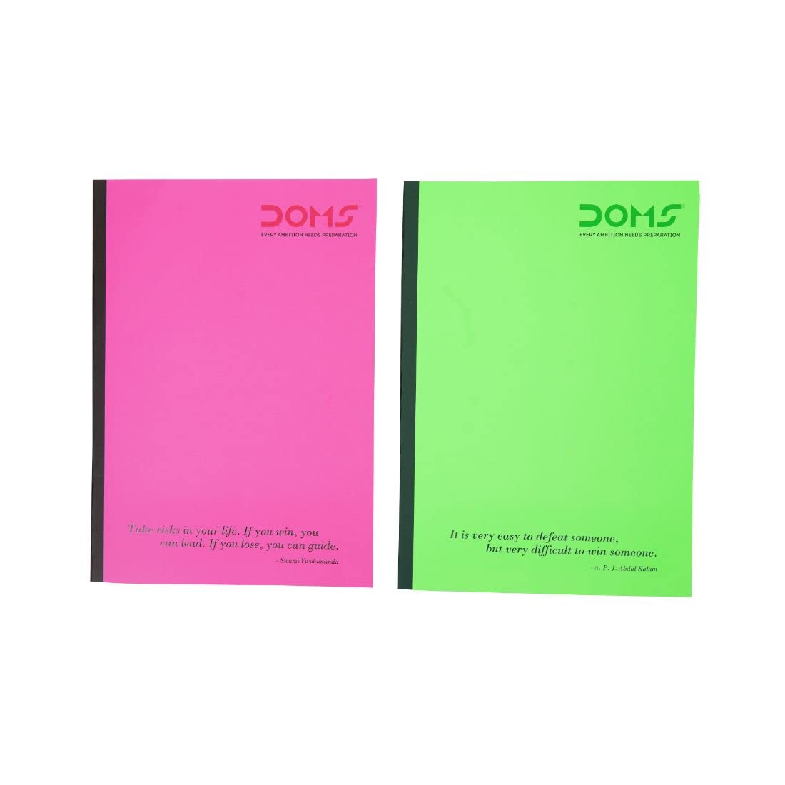Doms Neon Series Soft Bound Notebook - Single Line