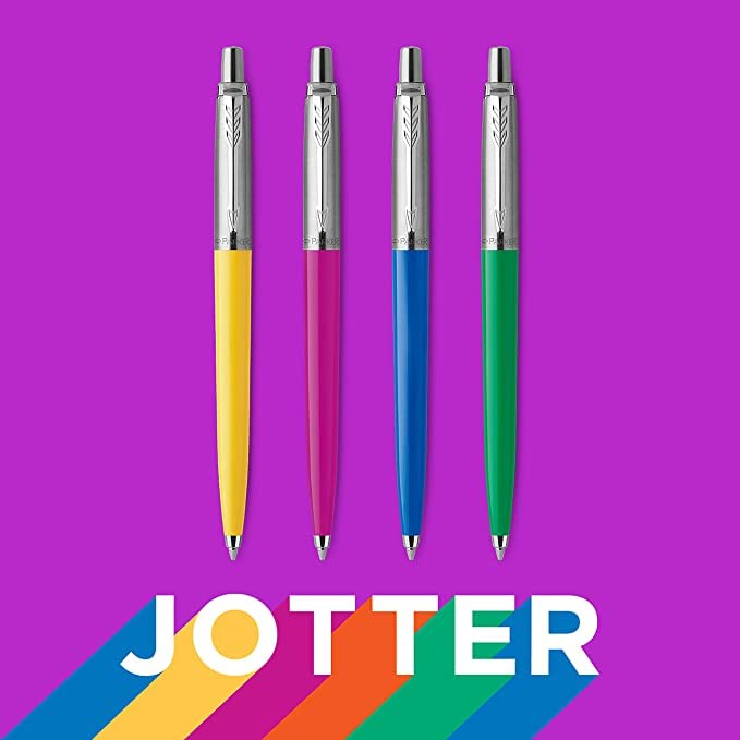 Parker Jotter Standard Ball Pen Combo Set - Blue Ink, Set Of 3