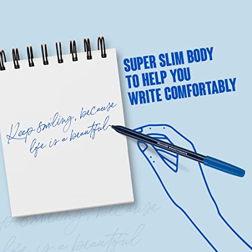 Reynolds Smoothmate 0.7mm Ball Pen - Blue Ink, Pack of 20