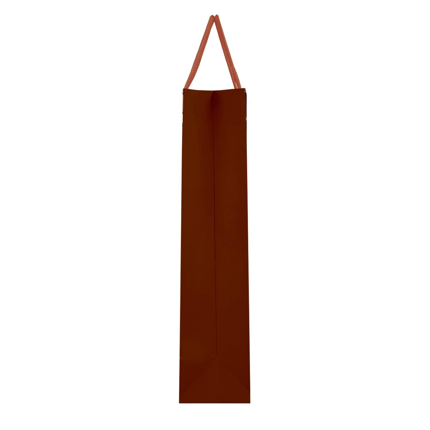 PaperPep Multicolor Barrel & Bottles 14"X4.85"X3.65" Wine Paper Bag Pack of 1