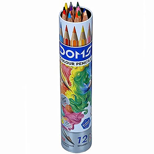 Doms Colouring Smart Kit Mega Gift Pack | Colouring Set for Kids | Best for School, College & Office | 25 Assorted Items | Colour Pencil, Wax Crayons, Sketch Pen, Drawing Book Stationery
