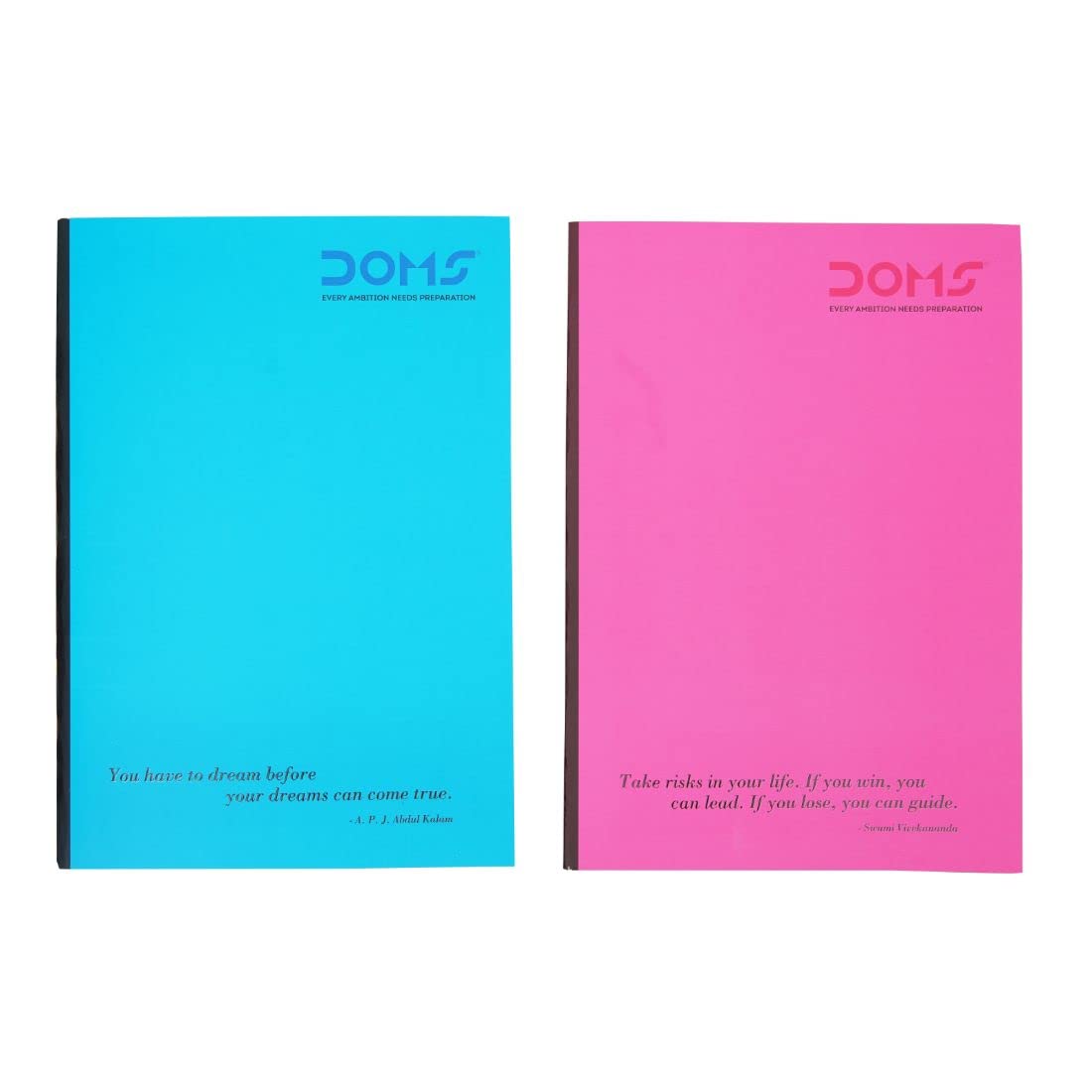Doms Neon Series Soft Bound Notebook | Unruled, 200 Pages | 29.7 x 21 CM | The Book is Sturdy & Long Lasting | Pack Of 1 | Color & Design May Vary