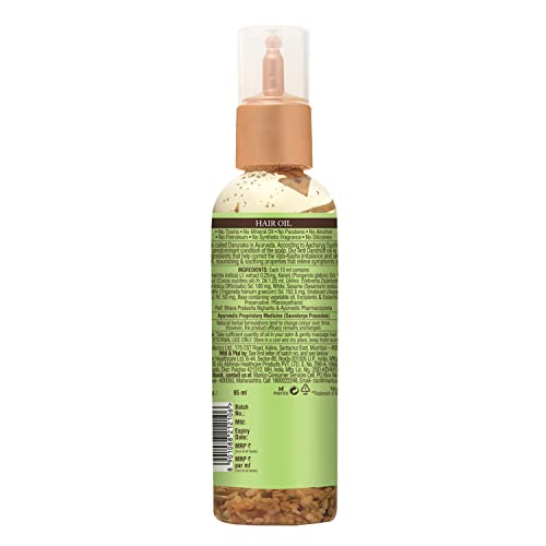 Coco Soul Dandruff Control Hair Oil with Virgin Coconut | Amla | Shatavari & Karanja Oil - Makers of Parachute Advansed | 95ml