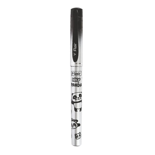 FLAIR Inky Series Panda Liquid Ink Fountain Pen Blister Pack ,  Blue Ink, Pack of 2