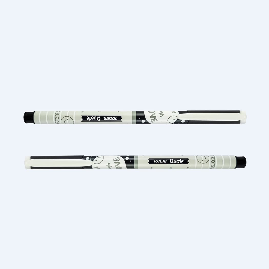 Totem Quote Ball Pen Black - 5Pcs Pouch