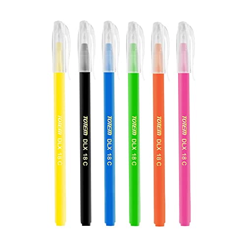 Totem Delux Ball Pens | 400 Pcs (300 Blue Ink & 100 Black Ink)
