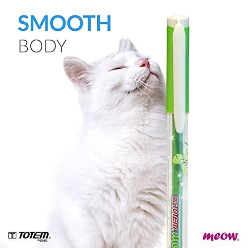 Totem Meow Ball Pen PK 60Blue,30Black&10Red