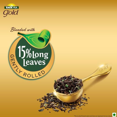Tata Tea Gold |Premium Assam teas with Gently Rolled Aromatic Long Leaves | Rich & Aromatic Chai |Black Tea | 1 kg