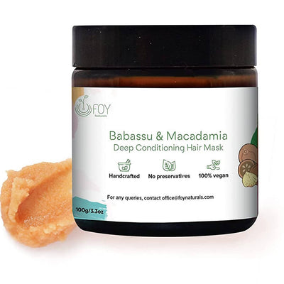 FOY Naturals Babassu and Macadamia Deep Conditioning Hair Mask