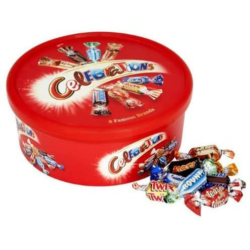 Celebration Chocolate Box Tub 600 Gm Imported (Uk)
