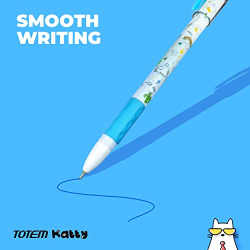 Win Totem Katty 40 Pcs Blue Ink