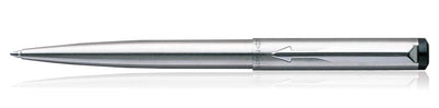 Parker Vector Chrome Trim Stainless Steel Ball Pen - Blue Ink, Pack Of 1