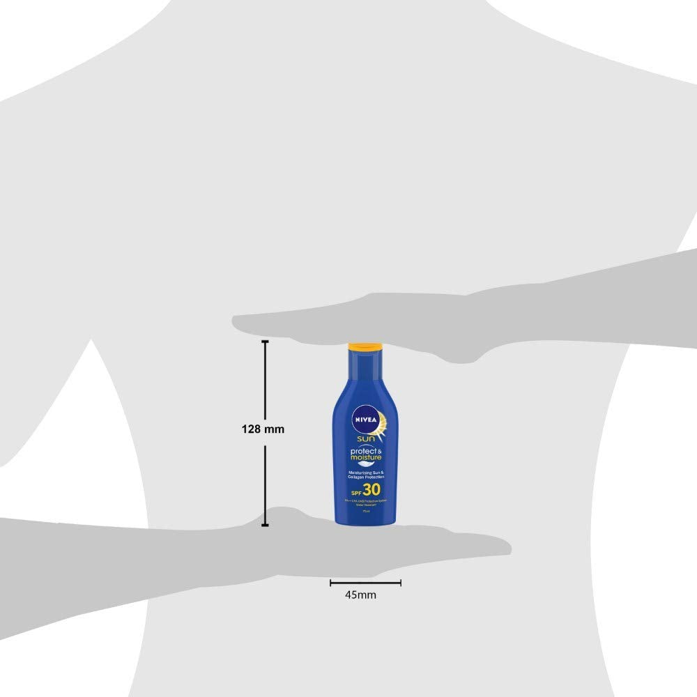 Nivea Sun Lotion with SPF 30, UVA & UVB Protection Water Resistant Sunscreen