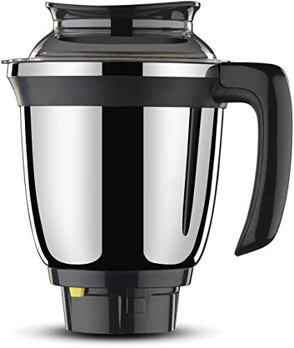 Butterfly Matchless Mixer Grinder, 750W, 4 Jars (Grey/ White) (Indian Plug)