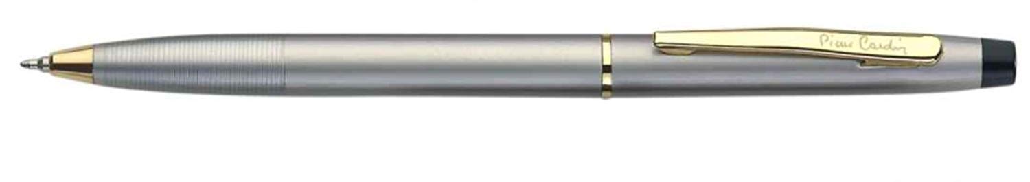 Pierre Cardin Kriss Satin & Nickle Finish Exclusive Ball Pen  - Blue, Pack Of 6