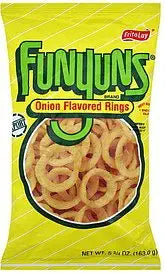 Frito Lay Funyuns Onion Flavored Rings, 163g