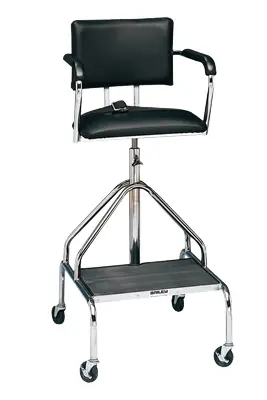 Adjustable High-Boy Whirlpool Chair with Belt & 3" Casters
