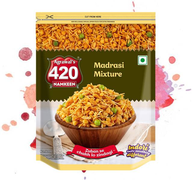 420 Agarwal Namkeen Madrasi Mixture - 350 gms
