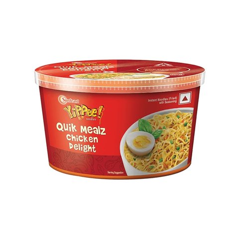 Sunfeast Yippee Quik Mealz Chicken Delight Instant Cup Noodles - 70g
