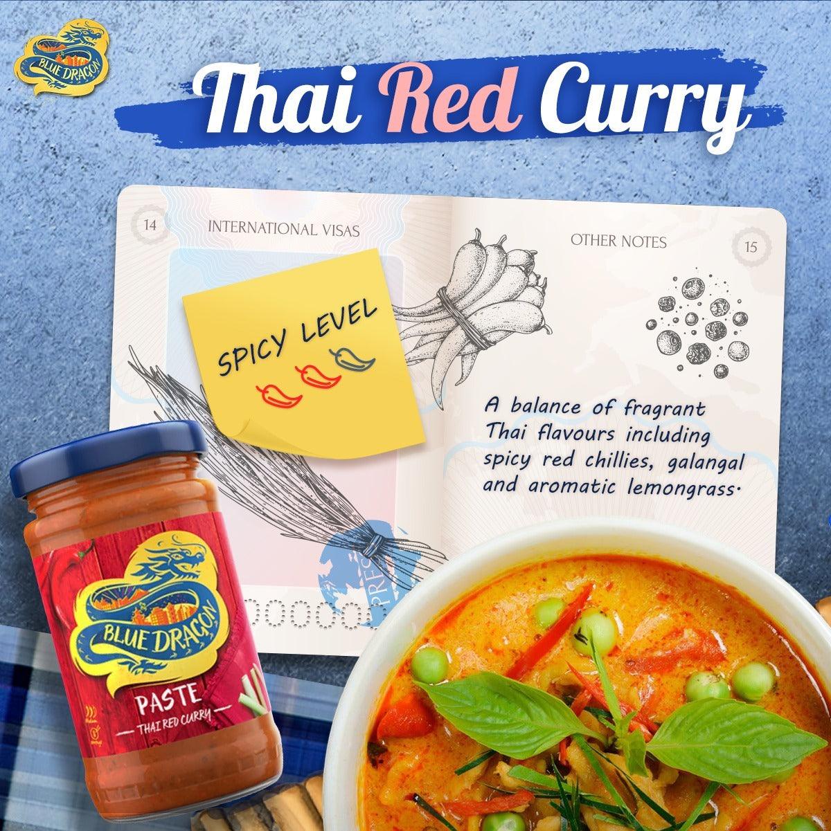 Thai Curry Paste Combo: Yellow, Red & Green (110g Each)