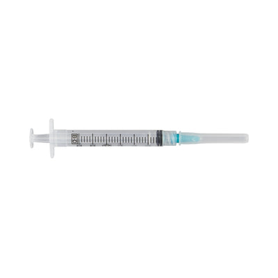 BD 3 mL Syringe with Luer-Lok Needle 3 mL, PrecisionGlide 100/Box